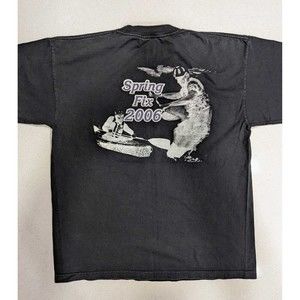 Vintage Black Bayside T-Shirt XL